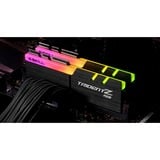 G.Skill Trident Z RGB 32 Go DDR4-3200 (2x 16 Go) mémoire vive Noir, F4-3200C16D-32GTZRX, XMP 2.0