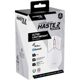 HyperX Pulsefire Haste 2 - Wireless, Souris gaming Blanc, 400 - 26.000 Dpi, RGB led