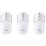 HyperX Pulsefire Haste 2 mini, Souris gaming Blanc, 400 - 26,000 DPI, 2.4 GHz / Bluetooth / USB-C