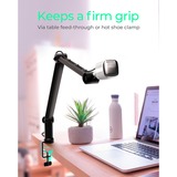 ICY BOX Support pour microphone IB-MAG103B-T Noir