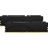 Kingston FURY 32 Go DDR5-6000 (2x 16 Go) Kit, Mémoire vive Noir, KF560C36BBE2K2-32, Beast Black, XMP 3.0