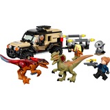 LEGO Jurassic World - Le transport du Pyroraptor et du Dilophosaurus, Jouets de construction 76951