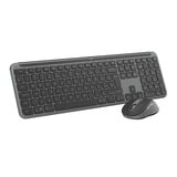 Logitech MK950 Signature Slim Wireless set de bureau Graphite, Layout US-International (QWERTY), 400 - 4000 dpi