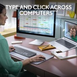 Logitech MK950 Signature Slim Wireless set de bureau Graphite, Layout US-International (QWERTY), 400 - 4000 dpi