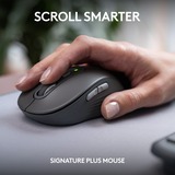 Logitech MK950 Signature Slim, set de bureau Graphite, Mise en page aux États-Unis (international), 400 - 4000 dpi