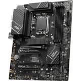 MSI PRO B760-P DDR4 II carte mère socket 1700 Noir, RAID, 2.5Gb-LAN, Gb-LAN, Sound, ATX