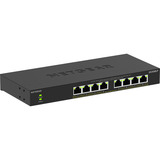 Netgear Gigabit Ethernet 8 ports non géré PoE+ Essentials (GS308LP), Switch Noir, 60 Watt PoE