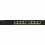 Netgear Gigabit Ethernet 8 ports non géré PoE+ Essentials (GS308LP), Switch Noir, 60 Watt PoE