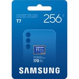 Samsung T7 microSDXC 256 Go, Carte mémoire Bleu