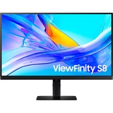 Samsung ViewFinity S80UD S27D800UAU 27" 4K UHD Moniteur  Noir, HDMI, DisplayPort, 3x USB-A, USB-B, USB-C, RJ-45