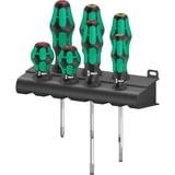 Wera 300/7 Mix 1 Jeu de tournevis, 7 pièces Noir/Vert