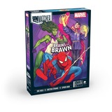 White Goblin Games Unmatched Marvel: Brains & Brawn, Jeu de société Anglais, 2 - 3 joueurs, 20 minutes, 14 ans et plus