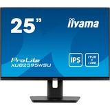 iiyama ProLite XUB2595WSU-B5 25" Moniteur Noir, VGA, HDMI, DisplayPort