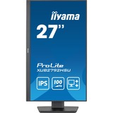 iiyama ProLite XUB2792HSU-B6 27" Moniteur  Noir (Mat), HDMI, DisplayPort, USB, Audio