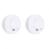 Smartwares Détecteur de fumée RM250/2 2-pack Blanc, Batterie remplaçable, 2 pièces
