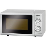 Amica Magnetron MW13152Si, Four à micro-ondes Argent, 700 W, Rotatif, Argent, Vers le haut, 24,5 cm, 1 m