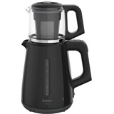 Arzum AR3061 appareil à thé 2,7 L 1700 W Noir, Gris, Théière Noir, 1700 W, 5,97 kg, Noir, Gris