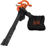 BLACK+DECKER Aspirateur/Souffleur de feuilles Orange/Noir