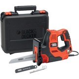BLACK+DECKER RS890K 2700 spm 500 W Noir, Orange, Scie sauteuse Orange, Noir, Orange, 2700 spm, 2,3 cm, Secteur, 500 W, Avec fil