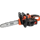 BLACK+DECKER Scie à chaine GKC3630L20, Scie à chaîne électrique Orange/Noir, Batterie et chargeur inclus