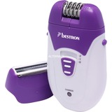 Bestron Appareil à épiler Blanc/Violet