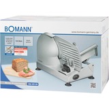 Bomann MA 451 CB trancheuse Electrique 150 W Argent Aluminium Argent, Electrique, 1,5 cm, Argent, Aluminium, 19 cm, 150 W