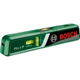 Bosch 0603663300 Niveau de pointage 20 m, Niveau à bulle d'air Vert, 20 m, 0,5 mm/m, horizontale/verticale, Rouge, Niveau de pointage, Noir, Vert, Rouge