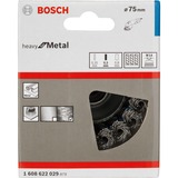 Bosch 1608622029 Brosse conique Brosse conique, Toutes marques, 7,5 cm, 12500 tr/min