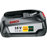 Bosch 1 600 A00 5B0 batterie et chargeur d’outil électroportatif Noir, Batterie, Lithium-Ion (Li-Ion), 2,5 Ah, 18 V, Bosch, Bosch