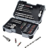 Bosch 2 607 017 327 embout de tournevis 35 pièce(s), Perceuse, ensembles embouts 35 pièce(s), Phillips, Cruciforme, Fente, Torx, 2,0/3,0/4,0/5,0/6,0/8,0 mm 6/8/10 mm, 160 mm, 106 mm, 46 mm