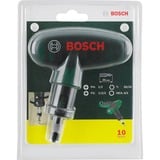 Bosch 2 607 019 510 Tournevis manuel, Set d'embouts de vissage Vert, 580 g