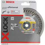 Bosch 2 608 615 165 accessoire pour meuleuse d'angle Disque de coupe Disque de coupe, Moyeu plat, Brique, Béton, Ciment dur, Grès, pierre, Bosch, 2,22 cm, 11,5 cm