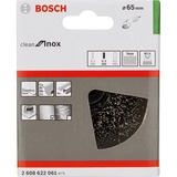 Bosch 2 608 622 061 Brosse coupe 65mm Roue de fil et brosse en fil d'acier Brosse coupe, 0,3 mm, 6,5 cm, Métal, 12500 tr/min, Métal