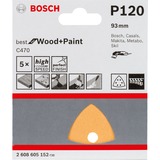 Bosch C470 Best for Wood and Paint, Feuille abrasive 5 pièce(s)
