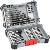 Bosch Forets Pick and Clic Impact Control HSS Twist et coffret d'embouts pour tournevis 35 pièces, Perceuse, ensembles embouts 35 pièce(s), Acier, CE, 25,4 / 4 mm (1 / 4"), Hexagonal, ABS