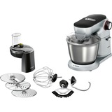 Bosch MUM9D33S11 robot de cuisine 1300 W 5,5 L Acier inoxydable Argent, 5,5 L, Acier inoxydable, Rotatif, 220 - 240 V, 50 - 60 Hz, Acier inoxydable