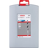 Bosch Packs de forets HSS PointTeQ, Jeu de mèches de perceuse Perceuse, Foret hélicoïdal, Métal, Acier rapide, Tige cylindrique, 1.0/1.5/2.0/2.5/3.0/3.5/4.0/4.5/5.0/5.5/6.0/6.5/7.0/7.5/8.0/8.5/9.0/9.5/10.0 mm