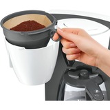 Bosch TKA6A041 machine à café Machine à café filtre, Machine à café à filtre Blanc/gris, Machine à café filtre, Café moulu, 1200 W, Gris, Blanc