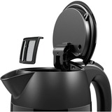 Bosch TWK3P423 bouilloire 1,7 L 2400 W Noir Noir, 1,7 L, 2400 W, Noir, Acier inoxydable, Indicateur de niveau d'eau, Sans fil