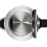 Bosch TWK7203 bouilloire 1,7 L 1850 W Noir, Acier inoxydable Acier inoxydable/Noir, 1,7 L, 1850 W, Noir, Acier inoxydable, Acier inoxydable, Thermostat réglable, Indicateur de niveau d'eau