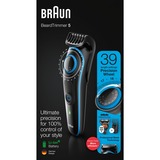 Braun 81705170 tondeuse à barbe Noir, Bleu Noir/Bleu, Lavable, AC/Batterie, Noir, Bleu