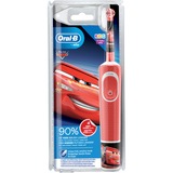 Braun Kids Electric Toothbrush Disney Cars Enfant Brosse à dents rotative Rouge, Brosse a dents electrique Rouge/Blanc, Enfant, Brosse à dents rotative, Soin quotidien, Rouge, 2 min, Chargement
