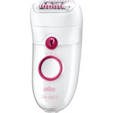 Braun Silk-épil 5 5-329 40pince(s) Rose, Blanc, Appareil à épiler Blanc/Rose, AA, 100 - 240, 480 g, Boîte, 93 mm, 260 mm