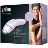Braun Silk-expert Pro PL 3011 Lumière pulsée Lilas, Blanc, Dépilatoire Blanc/Lilas