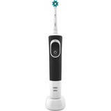 Braun Vitality 100 CrossAction Adulte Brosse à dents rotative oscillante Noir, Blanc, Brosse a dents electrique Noir/Blanc, Adulte, Brosse à dents rotative oscillante, Noir, Blanc, 2 min, Batterie, Batterie intégré
