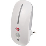 Brennenstuhl 1173280 veilleuse Veilleuse à brancher, lumière de nuit Blanc, Veilleuse à brancher, Blanc, Chambre d'enfant, Salon, IP20, LED, 3000 K
