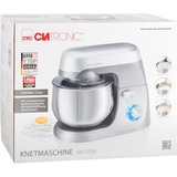 Clatronic KM 370 robot de cuisine 1000 W 5 L Titane Titane, 5 L, Titane, Boutons, Rotatif, CE, Acier inoxydable, 1000 W