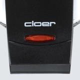 Cloer 261 Gaufrier à cornets Blanc/Noir, 800 W, 230 V, Vente au détail