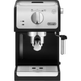 DeLonghi Autentica ECP33.21.BK machine à café Semi-automatique Machine à expresso 1,1 L Noir/Argent, Machine à expresso, 1,1 L, Café moulu, 1100 W, Noir