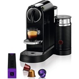 DeLonghi Citiz Semi-automatique Machine à café filtre 1 L, Machine à capsule Noir/Argent, Machine à café filtre, 1 L, Capsule de café, 1710 W, Noir